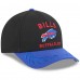 Бейсболка Buffalo Bills New Era Black/Royal 2025 NFL Draft 9FORTY A-Frame M-Crown