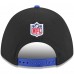 Бейсболка Buffalo Bills New Era Black/Royal 2025 NFL Draft 9FORTY A-Frame M-Crown