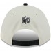 Бейсболка Atlanta Falcons New Era Cream/Black 2025 NFL Draft 9FORTY A-Frame M-Crown