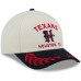 Бейсболка Houston Texans New Era Cream/Navy 2025 NFL Draft 9FORTY A-Frame M-Crown