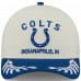 Бейсболка Indianapolis Colts New Era Cream/Royal 2025 NFL Draft 9FORTY A-Frame M-Crown