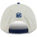 Бейсболка Indianapolis Colts New Era Cream/Royal 2025 NFL Draft 9FORTY A-Frame M-Crown