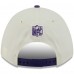 Бейсболка Minnesota Vikings New Era Cream/Purple 2025 NFL Draft 9FORTY A-Frame M-Crown