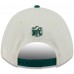 Бейсболка New York Jets New Era Cream/Green 2025 NFL Draft 9FORTY A-Frame M-Crown