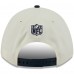 Бейсболка Chicago Bears New Era Cream/Navy 2025 NFL Draft 9FORTY A-Frame M-Crown