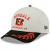 Бейсболка Cincinnati Bengals New Era Cream/Black 2025 NFL Draft 9FORTY A-Frame M-Crown
