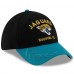 Бейсболка Jacksonville Jaguars New Era Black/Teal 2025 NFL Draft 39THIRTY