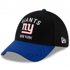 Бейсболка New York Giants New Era Black/Royal 2025 NFL Draft 39THIRTY