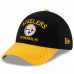 Бейсболка Pittsburgh Steelers New Era Black/Gold 2025 NFL Draft 39THIRTY