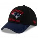 Бейсболка New England Patriots New Era Black/Navy 2025 NFL Draft 39THIRTY