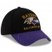 Бейсболка Baltimore Ravens New Era Black/Purple 2025 NFL Draft 39THIRTY