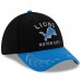 Бейсболка Detroit Lions New Era Black/Blue 2025 NFL Draft 39THIRTY