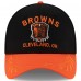 Бейсболка Cleveland Browns New Era Black/Orange 2025 NFL Draft 39THIRTY