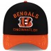 Бейсболка Cincinnati Bengals New Era Black/Orange 2025 NFL Draft 39THIRTY