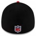 Бейсболка Houston Texans New Era Black/Red 2025 NFL Draft 39THIRTY