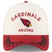 Бейсболка Arizona Cardinals New Era Cream/Cardinal 2025 NFL Draft 39THIRTY