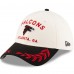 Бейсболка Atlanta Falcons New Era Cream/Black 2025 NFL Draft 39THIRTY