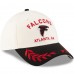 Бейсболка Atlanta Falcons New Era Cream/Black 2025 NFL Draft 39THIRTY