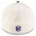Бейсболка Baltimore Ravens New Era Cream/Purple 2025 NFL Draft 39THIRTY