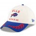 Бейсболка Buffalo Bills New Era Cream/Royal 2025 NFL Draft 39THIRTY