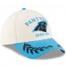 Бейсболка Carolina Panthers New Era Cream/Blue 2025 NFL Draft 39THIRTY