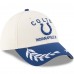 Бейсболка Indianapolis Colts New Era Cream/Royal 2025 NFL Draft 39THIRTY
