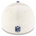 Бейсболка Indianapolis Colts New Era Cream/Royal 2025 NFL Draft 39THIRTY