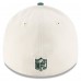 Бейсболка New York Jets New Era Cream/Green 2025 NFL Draft 39THIRTY