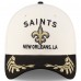 Бейсболка New Orleans Saints New Era Cream/Black 2025 NFL Draft 39THIRTY Flex