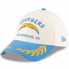 Бейсболка Los Angeles Chargers New Era Cream/Powder Blue 2025 NFL Draft 39THIRTY Бейсболка Los Angeles Chargers New Era Cream/Powder Blue 2025 NFL Draft 39THIRTY