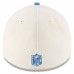 Бейсболка Los Angeles Chargers New Era Cream/Powder Blue 2025 NFL Draft 39THIRTY