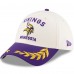 Бейсболка Minnesota Vikings New Era Cream/Purple 2025 NFL Draft 39THIRTY