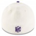 Бейсболка Minnesota Vikings New Era Cream/Purple 2025 NFL Draft 39THIRTY
