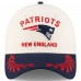 Бейсболка New England Patriots New Era Cream/Navy 2025 NFL Draft 39THIRTY