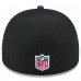 Бейсболка Dallas Cowboys New Era Black/Navy 2025 NFL Draft On Stage A-Frame 59FIFTY