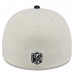 Бейсболка Dallas Cowboys New Era Cream/Navy 2025 NFL Draft A-Frame 59FIFTY