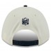 Бейсболка Dallas Cowboys New Era Cream/Navy 2025 NFL Draft 9FORTY A-Frame M-Crown