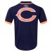 Chicago Bears Caleb Williams Pro Standard Navy Mesh Button-Up Baseball Jersey