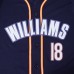 Chicago Bears Caleb Williams Pro Standard Navy Mesh Button-Up Baseball Jersey