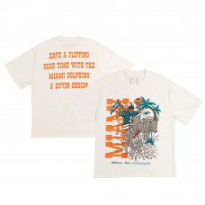 Футболка Unisex Duvin x Miami Dolphins Cream Flippin