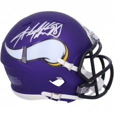 Adrian Peterson Minnesota Vikings Autographed Fanatics Authentic Riddell Speed Mini Helmet