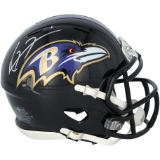 Ray Lewis Baltimore Ravens Autographed Fanatics Authentic Speed Mini Helmet Ray Lewis Baltimore Ravens Autographed Fanatics Authentic Speed Mini Helmet