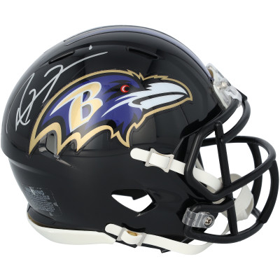 Ray Lewis Baltimore Ravens Autographed Fanatics Authentic Speed Mini Helmet