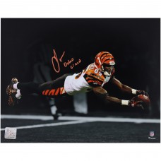 Chad Johnson Cincinnati Bengals Autographed Fanatics Authentic 11 x 14 Spotlight Photograph with Ocho Cinco Inscription