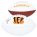Chad Johnson Cincinnati Bengals Autographed Fanatics Authentic Franklin White Panel Football