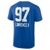 New York Giants Dexter Lawrence II Royal Name & Number Team Wordmark T-Shirt