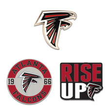 Значок Atlanta Falcons WinCraft Three-Piece Set Значок Atlanta Falcons WinCraft Three-Piece Set