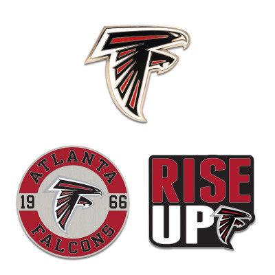 Значок Atlanta Falcons WinCraft Three-Piece Set