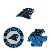 Carolina Panthers WinCraft Three-Piece Collector Pin Set