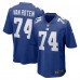 New York Giants Greg Van Roten Nike Royal Team Game Jersey